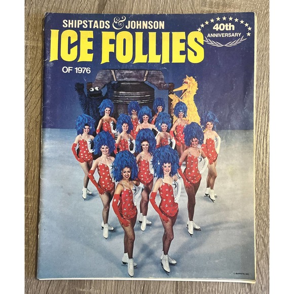 Shipstads & Johnson ICE FOLLIES OF 1976 Souvenir Program - 40th Anniversary - Picture 1 of 14